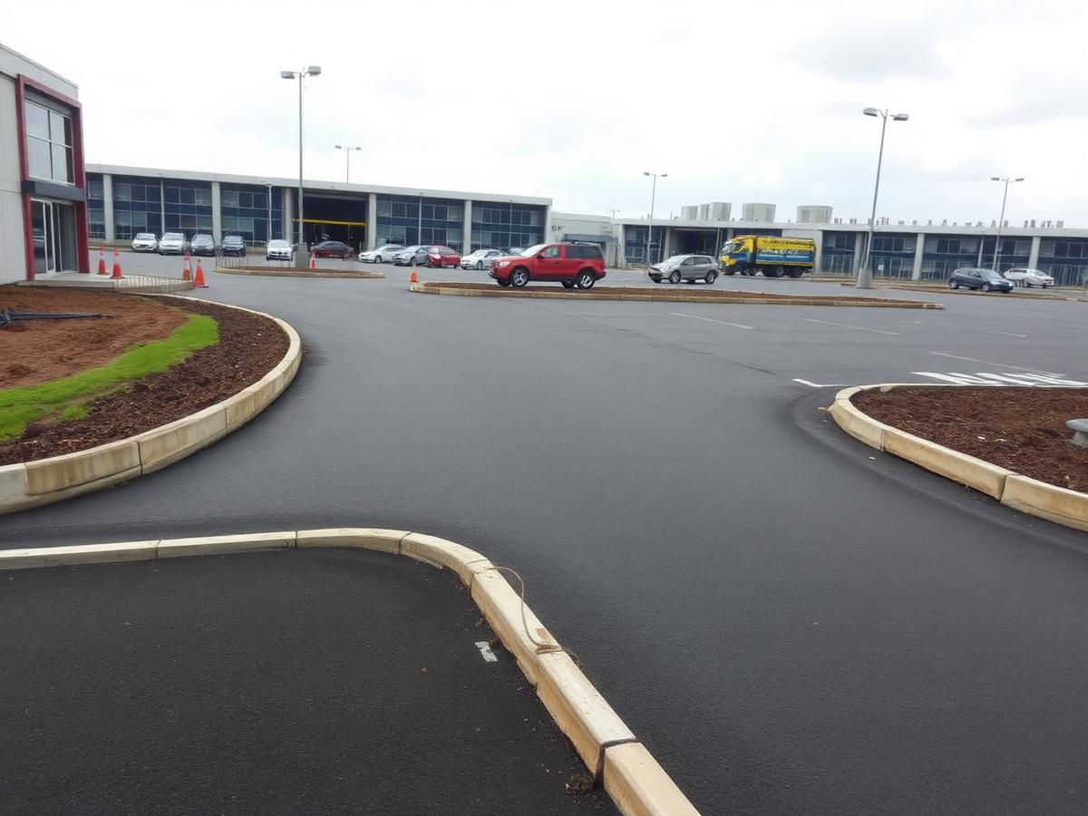 Commercial Car Park & External Works groundworks project in Co. Carlow, Ireland